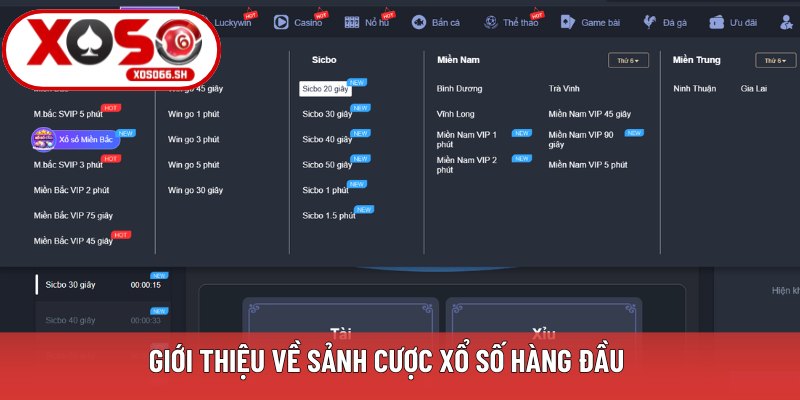 Giới thiệu về sảnh cược xổ số hàng đầu